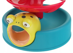 FONTANNA PIŁEK WIEŻA Z PIŁECZKAMI TOR DLA PIŁECZEK KULEK WYRZUTNIA + KULKI