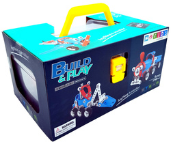 KLOCKI KONSTRUKCYJNE KREATYWNE EDUKACYJNE POJAZDY MAŁY KONSTRUKTOR 8W1