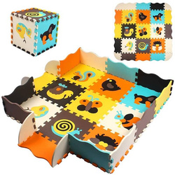 PIANKOWA MATA PUZZLE SKŁADANA DO RACZKOWANIA ZABAWY DLA DZIECI NIEMOWLĄT XL