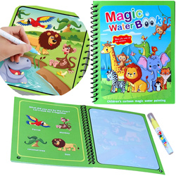 KOLOROWANKA MALOWANKA Z PISAKIEM WODNYM NA WODĘ KSIĄŻECZKA WODNA MALOWANIA