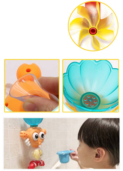 ZABAWKA DO KĄPIELI WANNY WODY KRAB FONTANNA NA BATERIE PREZENT DLA DZIECI