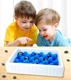 Kamienie magnetyczne Gra w szachy PLANSZOWA magnesy logiczna z magnesami