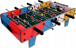 GRA PIŁKARZYKI STOŁOWE STÓL ZESTAW DO GRY W FOOTBALL PIŁKA NOŻNA DREWNIANE