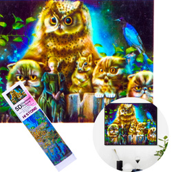 Haft Diamentowy Mozaika WIECZNY OBRAZ Zestaw 5D