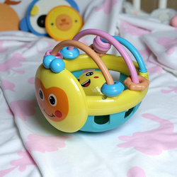 GRZECHOTKA GRYZAK KULA SENSORYCZNA ZABAWKA NA PREZENT DLA NIEMOWLĄT DZIECKA