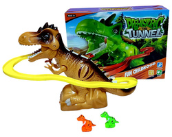 Zjeżdżalnia dinozaur TOR z autkami zabawka dinozaury Autka dla dzieci