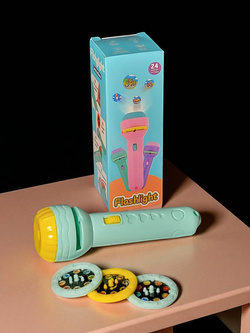 RĘCZNY PROJEKTOR RZUTNIK DO POKAZ SLAJDÓW ZDJĘĆ ZABAWKA DLA DZIECI LATARKA