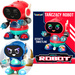 Robot Tańczący Interaktywny Światło Dźwięk