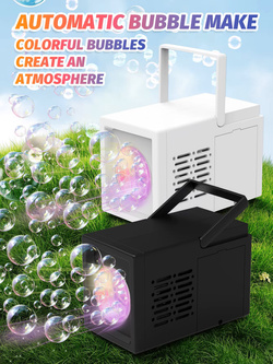 WYTWORNICA MASZYNA DO ROBIENIA BANIEK MYDLANYCH BATERIE AA NA IMPREZY PŁYN