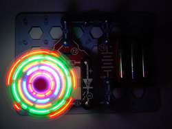 Zestaw Mały Elektronik świecący Zabawka edukacyjna do nauki elektroniki