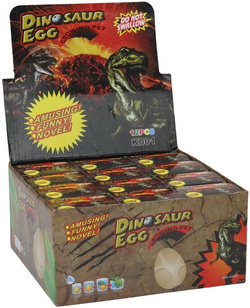 Jajo jajko DINOZAUR W JAJKU DINOZAURA ROSNĄCY WYKLUWAJĄCY Z JAJKA