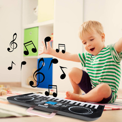 Organy elektroniczne 37 klawiszy 2 kolory uchwytu