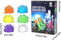 ZESTAW MAGICZNY DO HODOWLI KRYSZTAŁÓW ZESTAW EDUKACYJNY DIY ZRÓB TO SAM