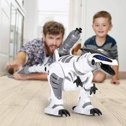 ROBOT T-REX DINOZAUR STEROWANY ZABAWKA DLA DZIECI NA PILOT Z PROGRAMOWANIEM