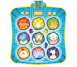 MATA MUZYCZNA DO TAŃCZENIA ZWIERZĘTA ZABAWKA TANECZNA DLA DZIECI GRA