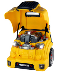 SILNIK CIĘŻARÓWKI AUTOBUS DO NAUKI SKRĘCANIA ZABAWKA AUTO MECHANIK WARSZTAT