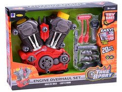 MECHANIK Rozkręć Silnik Napraw zabawka + Klucze