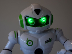 Robot ZDALNIE STEROWANY zabawka na pilot Uczy LED