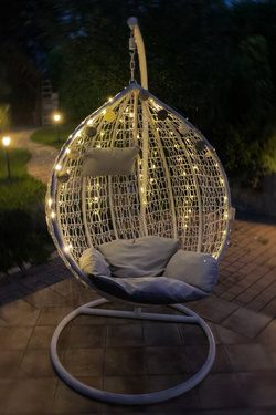 LAMPKI DRUCIKI BIAŁE CIEPŁE 100 LED 10M CHOINKOWE NA BATERIE ŚWIATEŁKA