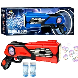 PISTOLET APARAT AUTOMAT DO ROBIENIA BANIEK MYDLANYCH NA BAŃKI ZABAWKA PŁYN