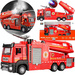 Metalowa Straż Pożarna Samochód Strażacki Zabawka Wóz Strażacki Dla Dzieci