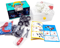 KLOCKI KONSTRUKCYJNE KREATYWNE EDUKACYJNE POJAZDY MAŁY KONSTRUKTOR 8W1