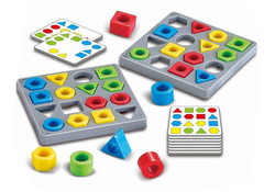 Gra dopasuj kształty figury Układanka dla dzieci nauka kształtów i kolorów