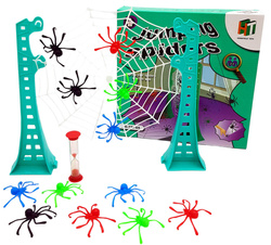 SKACZĄCE PAJĄKI PCHEŁKI GRA ZRĘCZNOŚCIOWA DLA DZIECI RODZINNA 3+