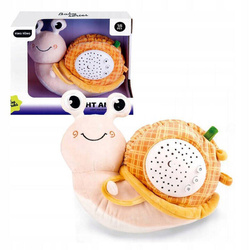 PROJEKTOR DLA NIEMOWLĄT DZIECI NA SEN MASKOTKA ZABAWKA ŚLIMAK Z PROJEKTOREM