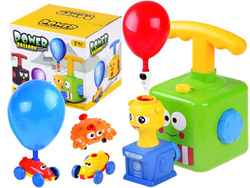 Balonowa wyrzutnia z pompką Autko  ZA3730