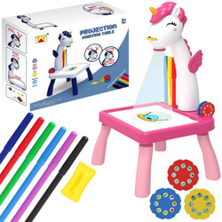 Projektor STOLIK do nauki rysowania tablica rzutnik zabawka malowania pisak
