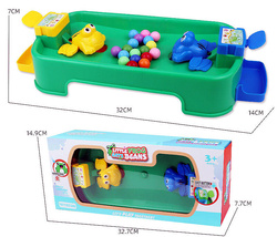 Gra Żabki Głodne Skaczące żaby Planszówka z kulkami rodzinna dla dzieci