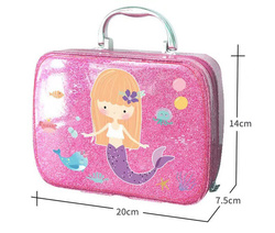 ZESTAW KOSMETYKI DO MALOWANIA DLA DZIECI KUFEREK WALIZKA SYRENKA NA PREZENT