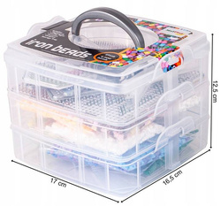 KORALIKI DO PRASOWANIA PRASOWANKA KUFEREK ZESTAW 6000 ELEMENTÓW DLA DZIECI