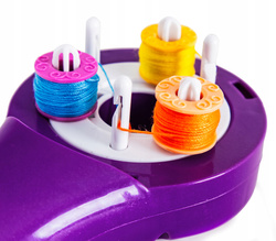 WARKOCZYKI ZAPLATARKA do Warkoczy WŁOSÓW Gumki Zaplatacz MASZYNKA Zestaw