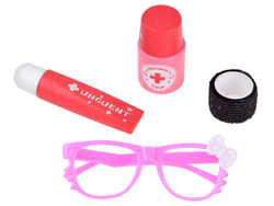 Duzy zestaw MAŁEGO LEKARZA drewniany mały lekarz doktor ZA4146