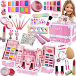Kuferek kosmetyków Zestaw do malowania makijażu i paznokci dla dzieci