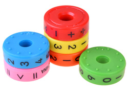 Magnetyczna Kostka Matematyczna Walec Obrotowy Do Nauka Liczenia Dla Dzieci