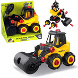 WALEC ZABAWKA KOPARKA KONSTRUKCYJNA DO SKRĘCANIA PREZENT DLA DZIECI CHŁOPCA