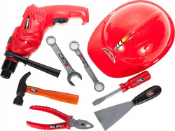 SKRZYNKA + Narzędzia ZESTAW DLA DZIECI WARSZTAT