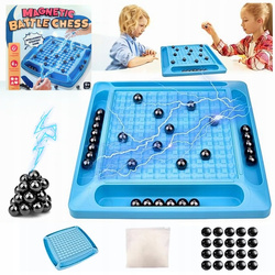 MAGNETYCZNA GRA PLANSZOWA KAMIENIE MAGNETYCZNE MADNES W MAGNESY ZESTAW 20EL