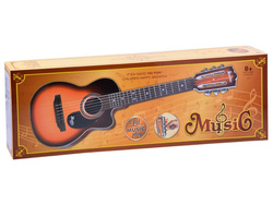 Gitara 6 strunowa dla dzieci zabawka IN0101 CI instrument gitarka