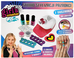 STUDIO ZESTAW DO MALOWANIA PAZNOKCI SUSZARKA