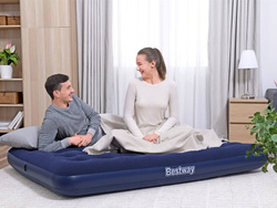 MATERAC DMUCHANY DWUOSOBOWY WELUR BESTWAY 67002 191x137 TURYSTYCZNE ŁÓŻKO