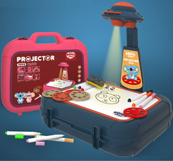 Projektor do Rysowania i Malowania w Walizce – Zestaw Edukacyjny dla Dzieci