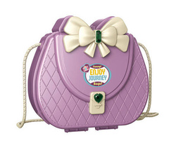 Torebka KUFEREK Zestaw PODRÓŻNICZKI Aparat 23 el OKULARY zabawka dla dzieci