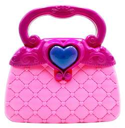 TOREBKA Na Kosmetyki KUFEREK ze Świecącym SERCEM