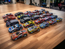 Metalowe resoraki auta autka zabawkowe dla dzieci zestaw autek z napędem