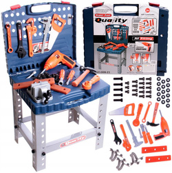 Warsztat dla dzieci z narzędziami w walizce MAJSTERKOWANIE