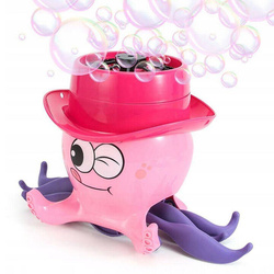 OŚMIORNICA AUTOMAT do Robienia Baniek NA BAŃKI MYDLANE MASZYNA Baterie PŁYN